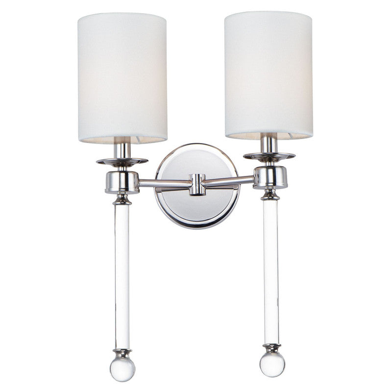 Maxim 16108WTCLPN - Lucent 2 Light 21" Wall Sconce