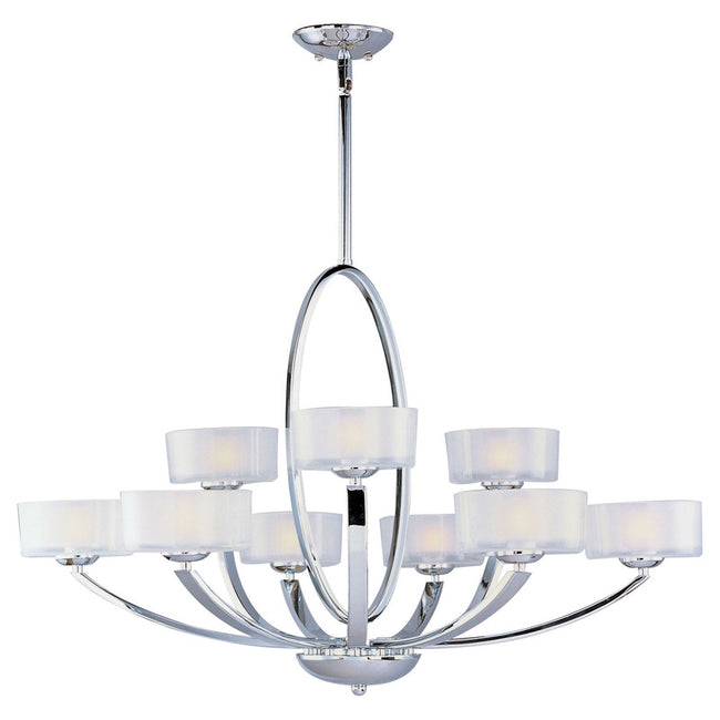 Maxim 19046FTPC - Elle 9 Light 37" Chandelier