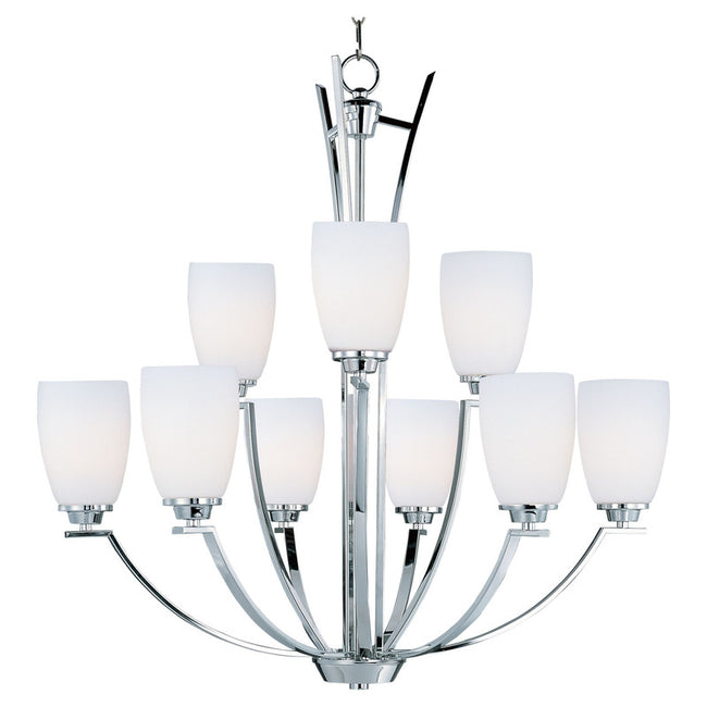 Maxim 20026SWPC - Rocco 9 Light 32" Chandelier