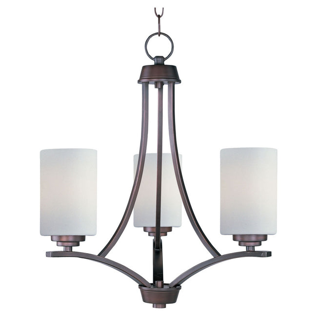 Maxim 20033SWOI - Deven 3 Light 20" Chandelier