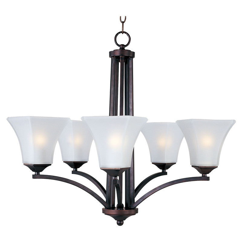 Maxim 20095FTOI - Aurora 5 Light 26" Chandelier