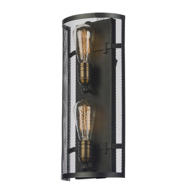 Maxim 20119BKNAB - Palladium 2 Light 18" Wall Sconce
