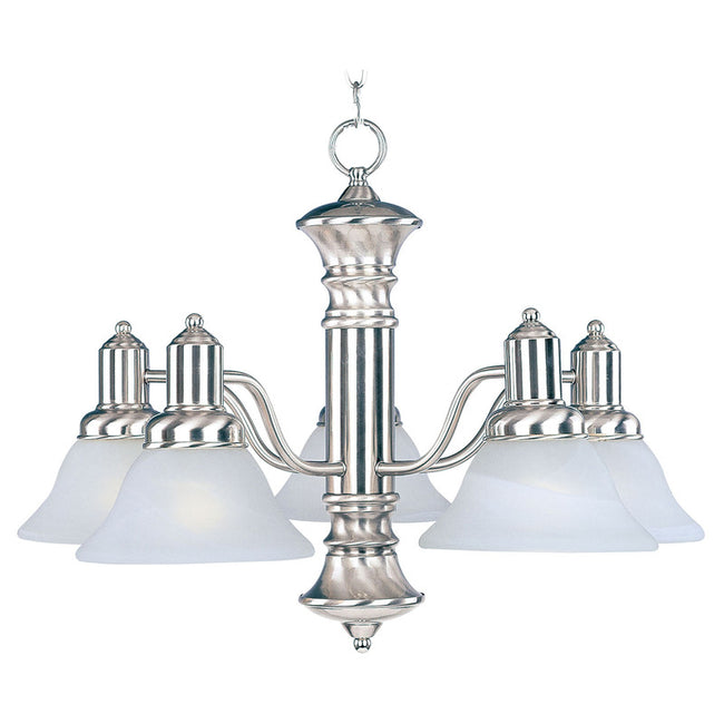 Maxim 20325MRSN - Newburg 5 Light 25" Chandelier
