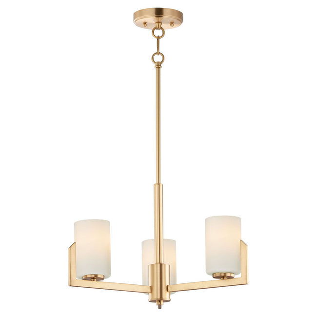 Maxim 21285SWSBR - Dart 3 Light 22" Chandelier