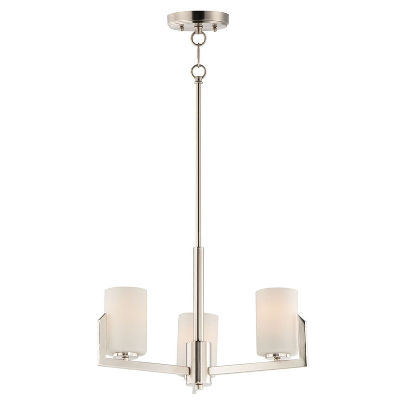 Maxim 21285SWSBR - Dart 3 Light 22" Chandelier