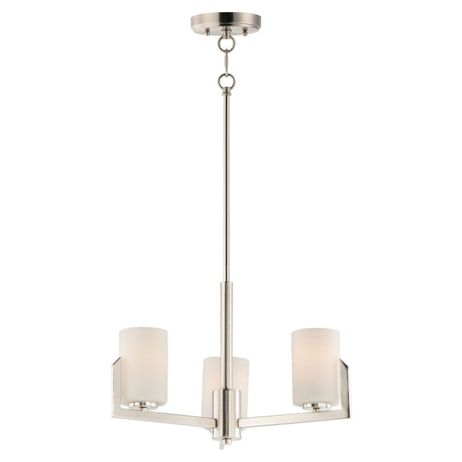 Maxim 21285SWSBR - Dart 3 Light 22" Chandelier