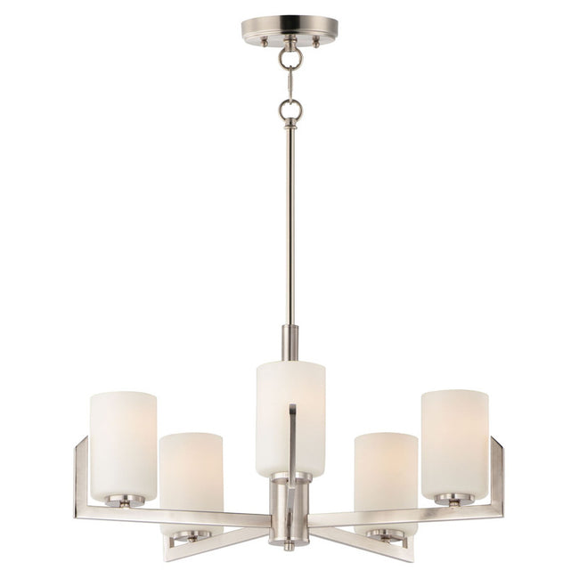 Maxim 21286SWSBR - Dart 5 Light 26" Chandelier