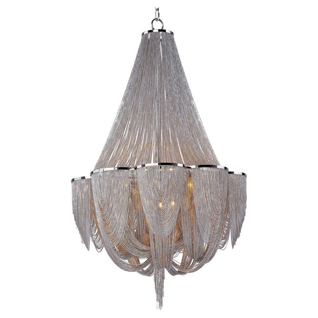 Maxim 21466NKPN - Chantilly 12 Light 43" Chandelier
