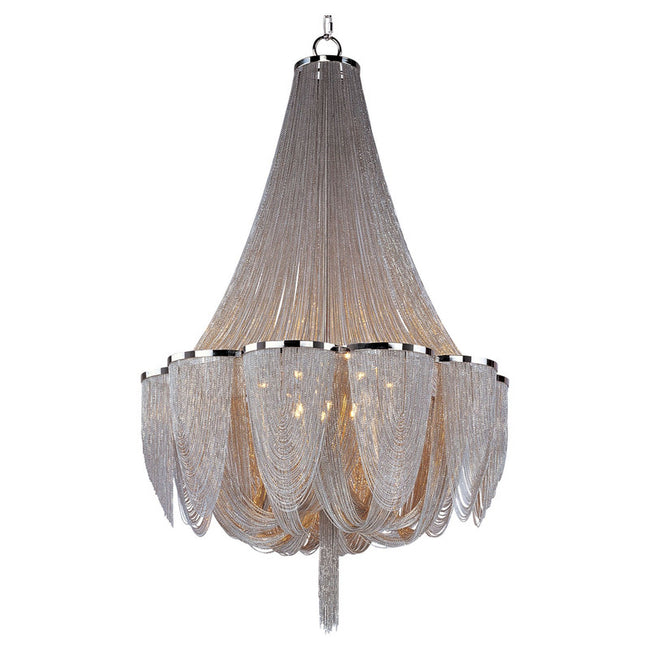 Maxim 21467NKPN - Chantilly 14 Light 55" Pendant