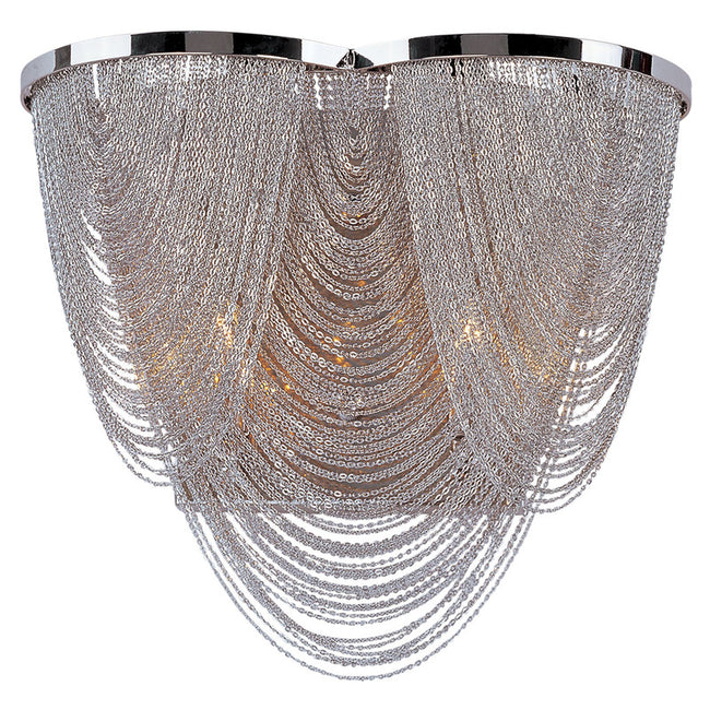 Maxim 21469NKPN - Chantilly 2 Light 12" Wall Sconce