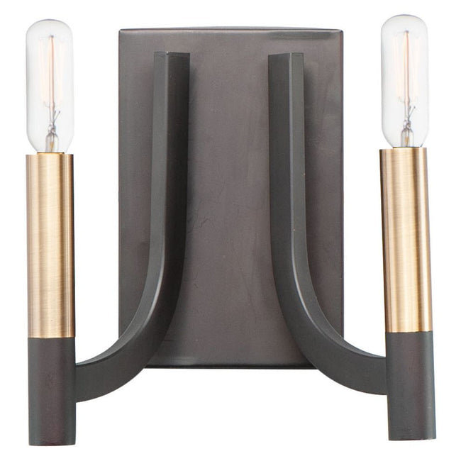 Maxim 21522BZAB - Lyndon 2 Light 9" Wall Sconce