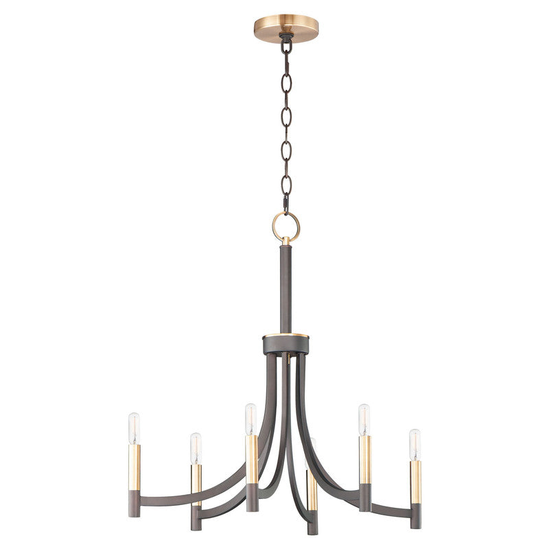 Maxim 21526BZAB - Lyndon 6 Light 28" Chandelier