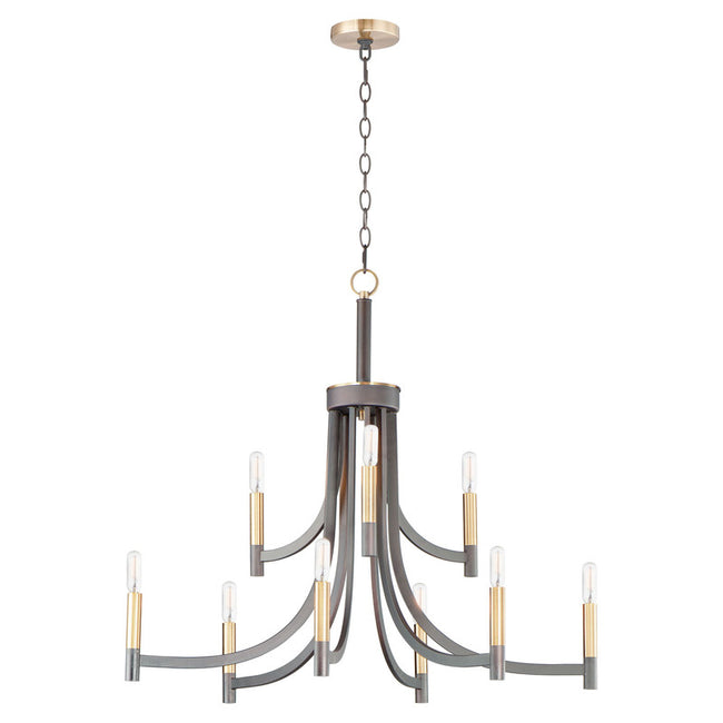 Maxim 21529BZAB - Lyndon 9 Light 32" Chandelier