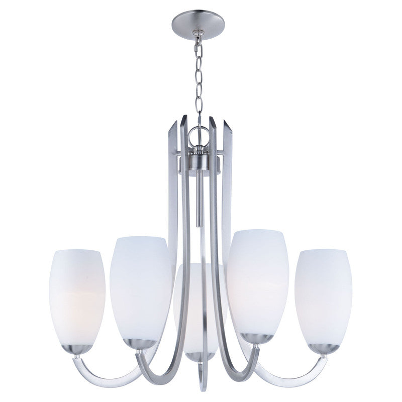 Maxim 21655SWSN - Taylor 5 Light 28" Chandelier