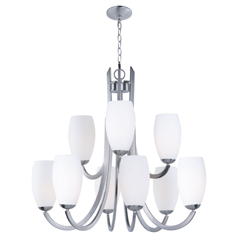 Maxim 21657SWSN - Taylor 9 Light 32" Chandelier