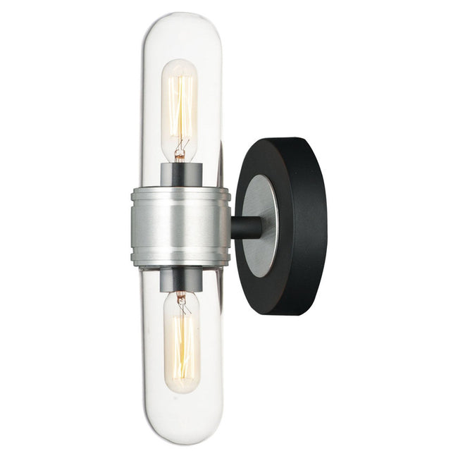 Maxim 21702CLBKAL - Dual 2 Light 12" Vanity Light