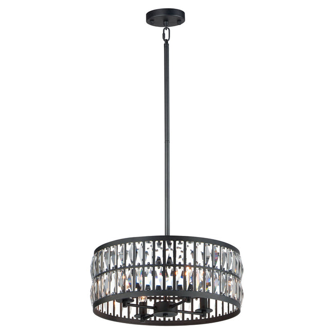 Maxim 21815BCBK - Madeline 4 Light 20" Pendant