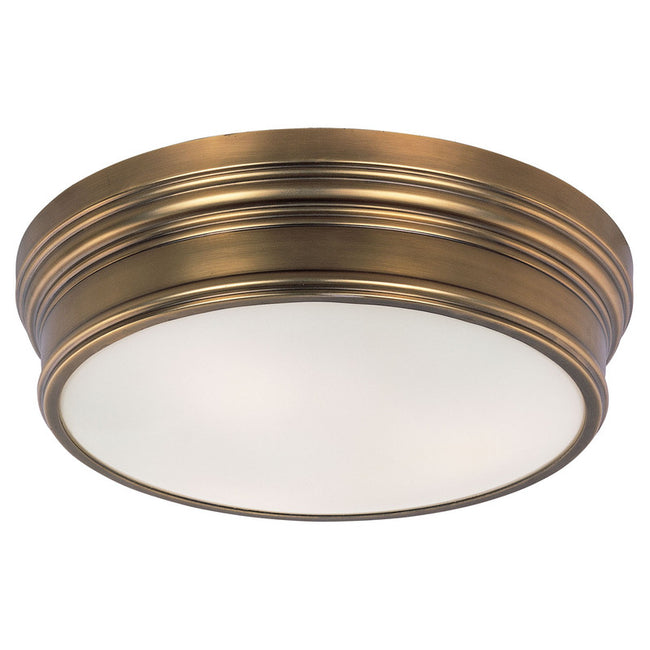 Maxim 22371SWNAB - Fairmont 3 Light 16" Flush Mount