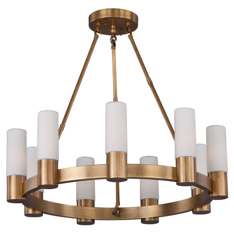 Maxim 22418SWNAB - Contessa 9 Light 27" Chandelier