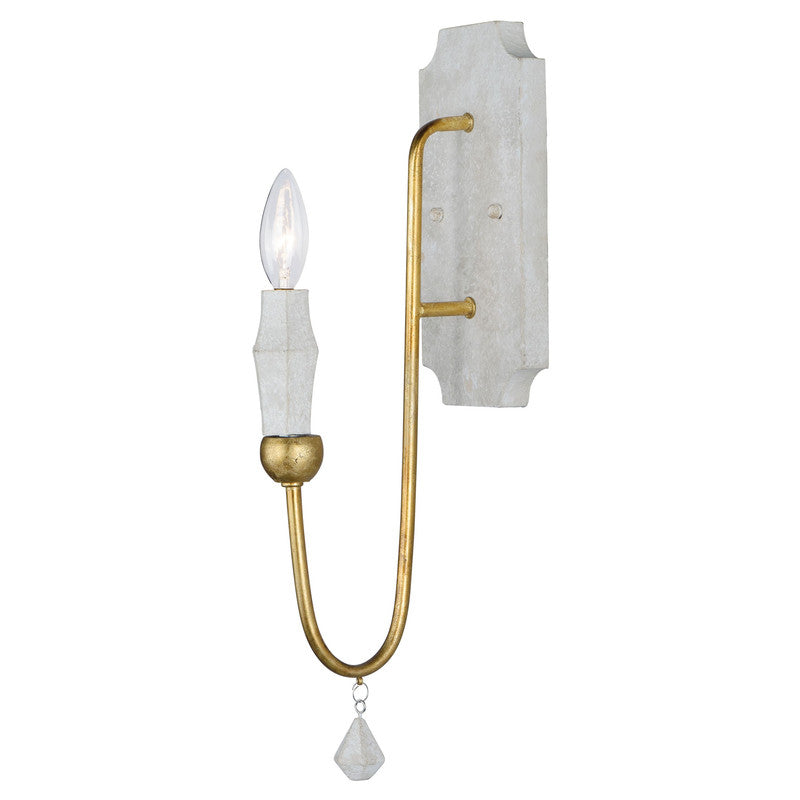 Maxim 22432CSTGL - Claymore 1 Light 18" Wall Sconce