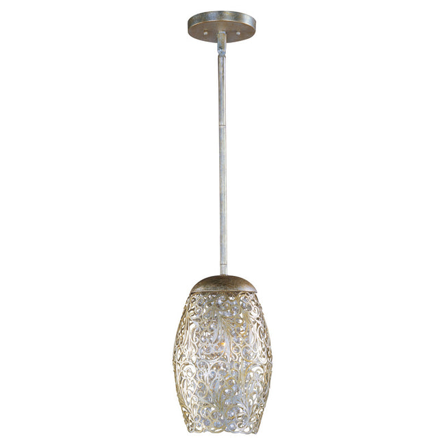 Maxim 24153BCGS - Arabesque 1 Light 11" Pendant