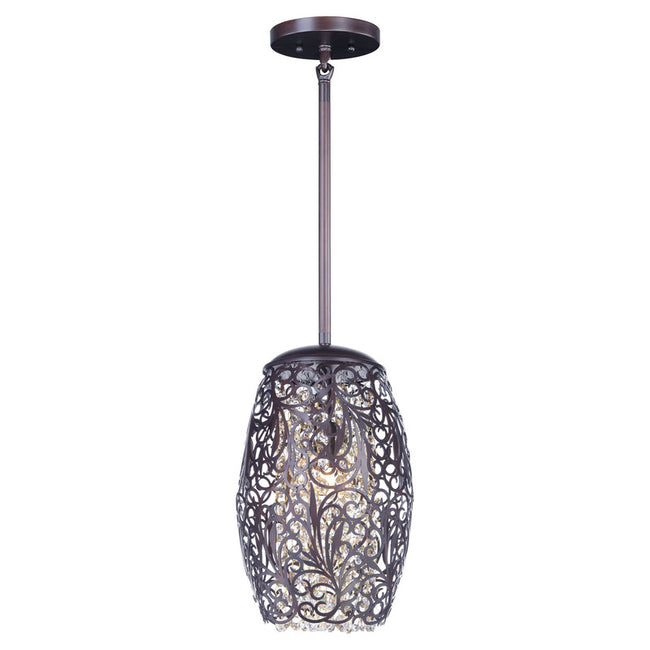 Maxim 24153BCGS - Arabesque 1 Light 11" Pendant