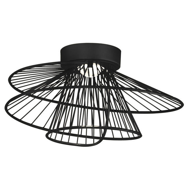 Maxim 24170BK - Zeta 1 Light 20" LED Flush Mount