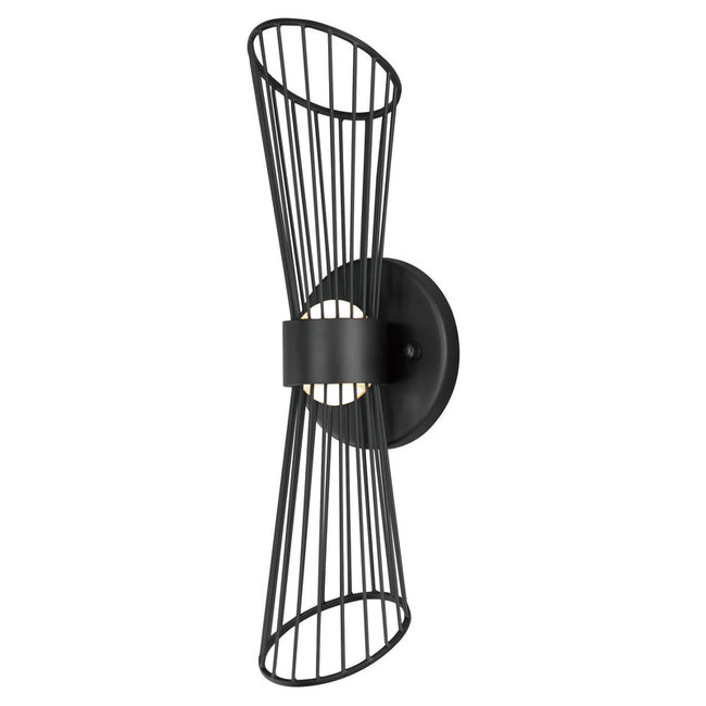 Maxim 24171BK - Zeta 2 Light 16" LED Wall Sconce