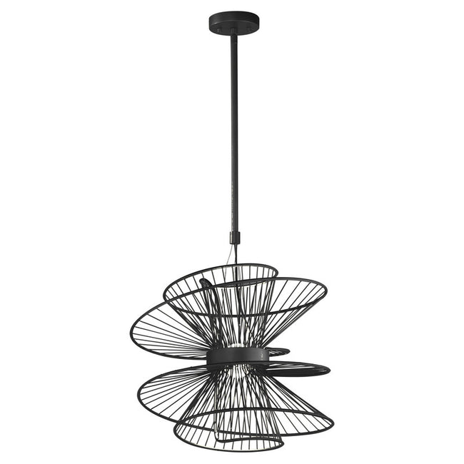 Maxim 24174BK - Zeta 2 Light 22" LED Pendant