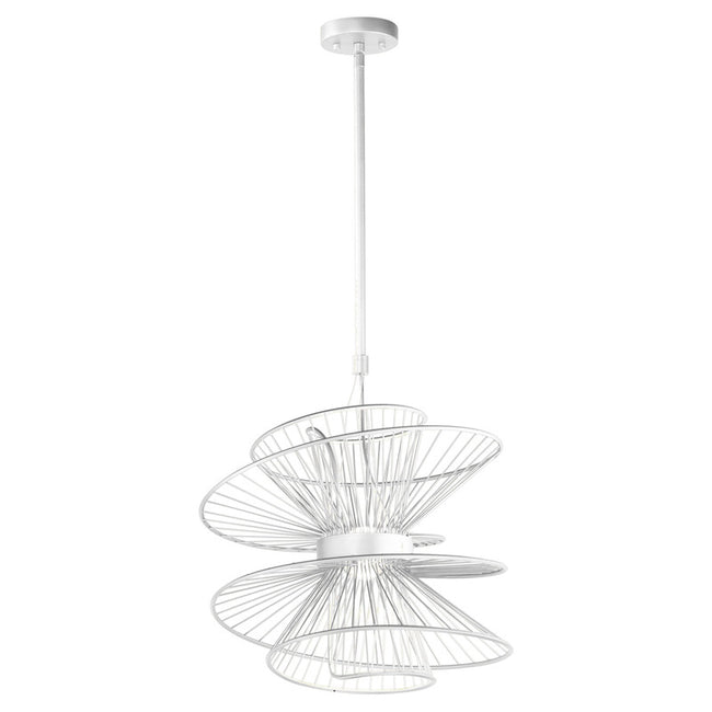 Maxim 24174BK - Zeta 2 Light 22" LED Pendant