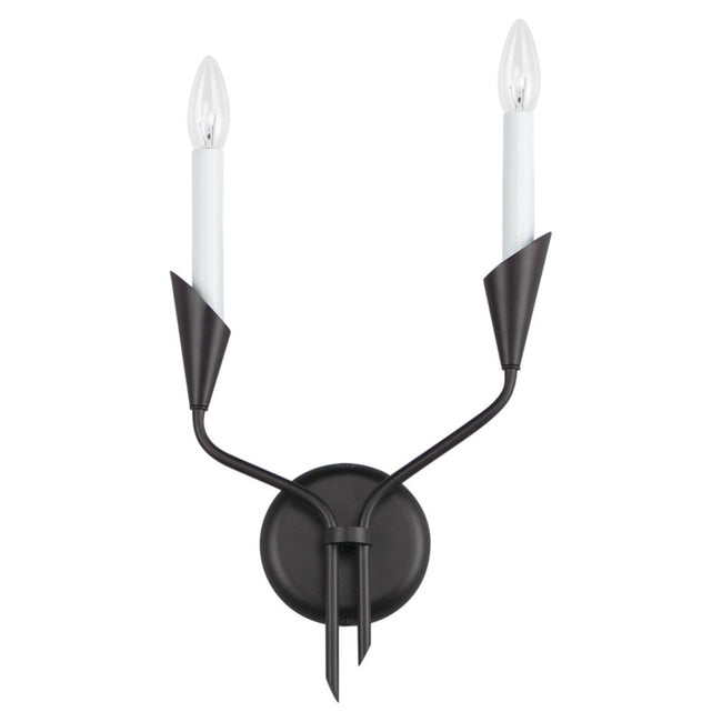 Maxim 24342BK - Calyx 2 Light 17" Wall Sconce