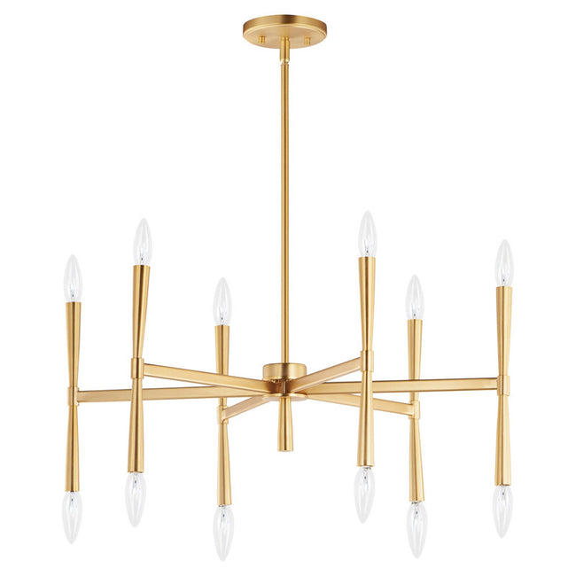 Maxim 24626BK - Rome 12 Light 29" Chandelier