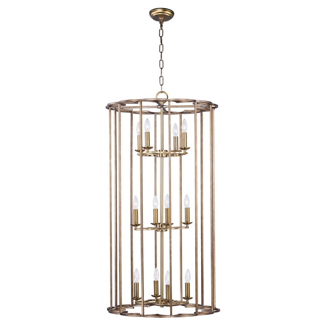 Maxim 24738BZF - Helix 12 Light 47" Pendant