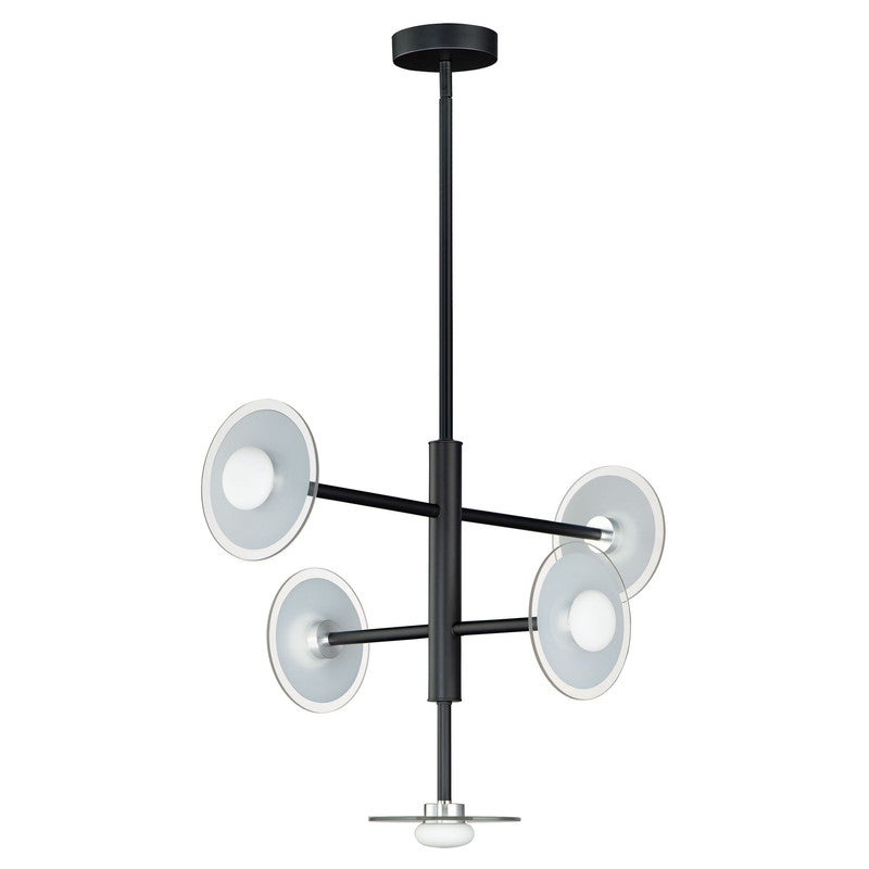 Maxim 24765FTSWBK - Helio 5 Light 27" Pendant