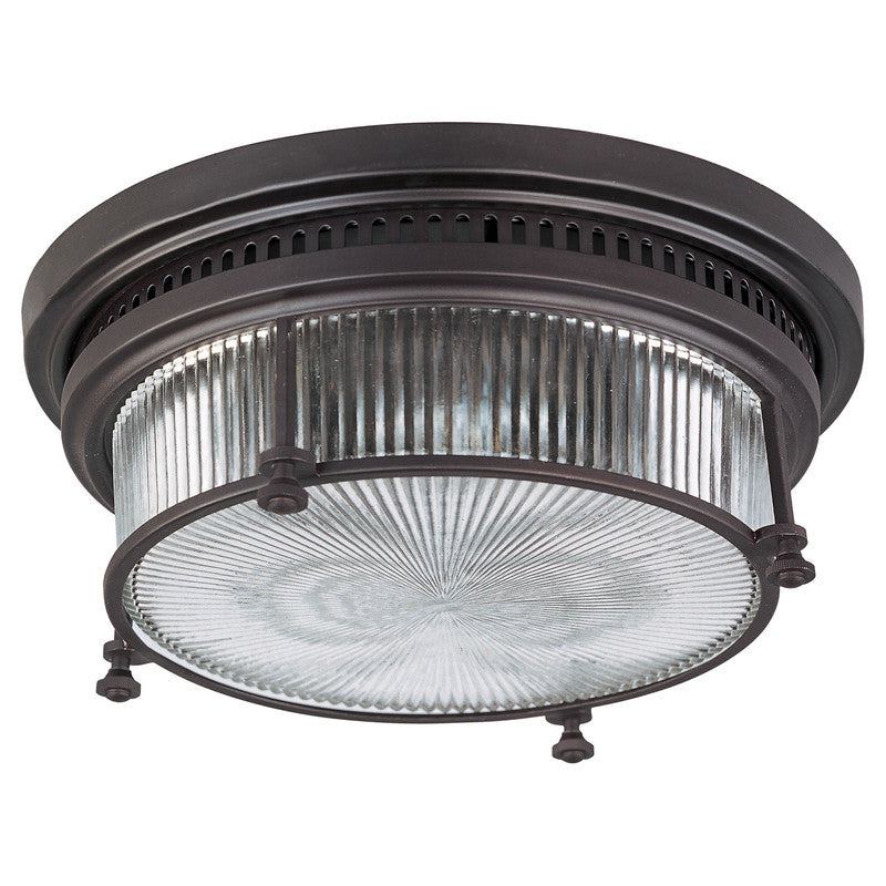 Maxim 25000CLBZ - Hi-Bay 2 Light 13" Flush Mount
