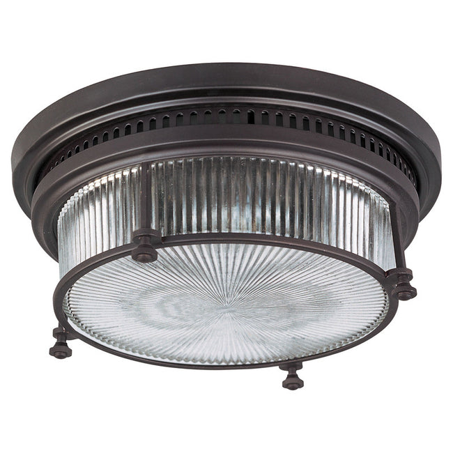 Maxim 25000CLBZ - Hi-Bay 2 Light 13" Flush Mount