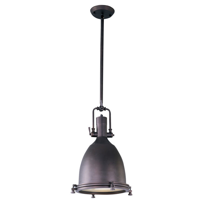 Maxim 25104FTBZ - Hi-Bay 1 Light 24" Pendant