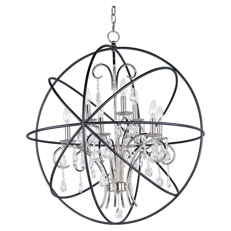 Maxim 25145ARPN - Orbit 9 Light 33" Pendant
