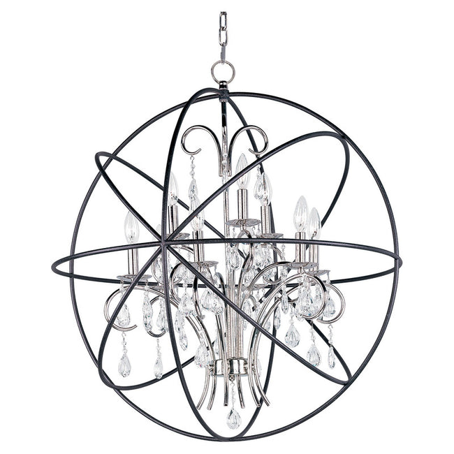 Maxim 25145ARPN - Orbit 9 Light 33" Pendant