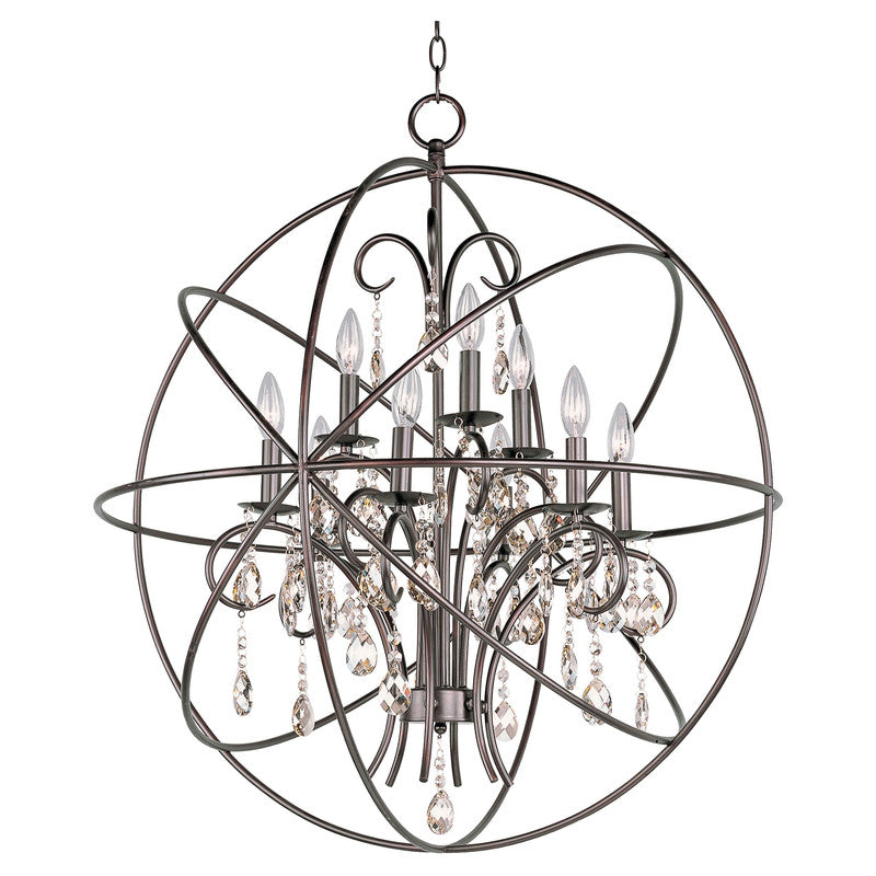 Maxim 25145ARPN - Orbit 9 Light 33" Pendant