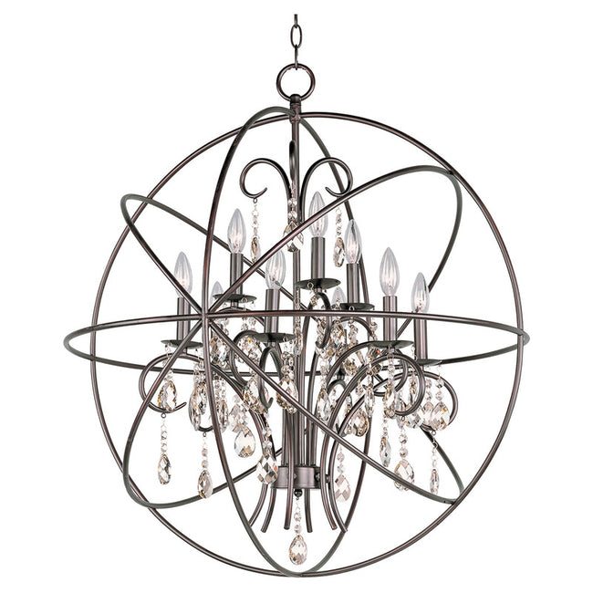Maxim 25145ARPN - Orbit 9 Light 33" Pendant