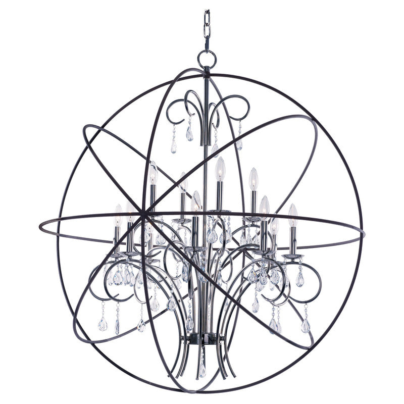 Maxim 25147ARPN - Orbit 12 Light 44" Pendant