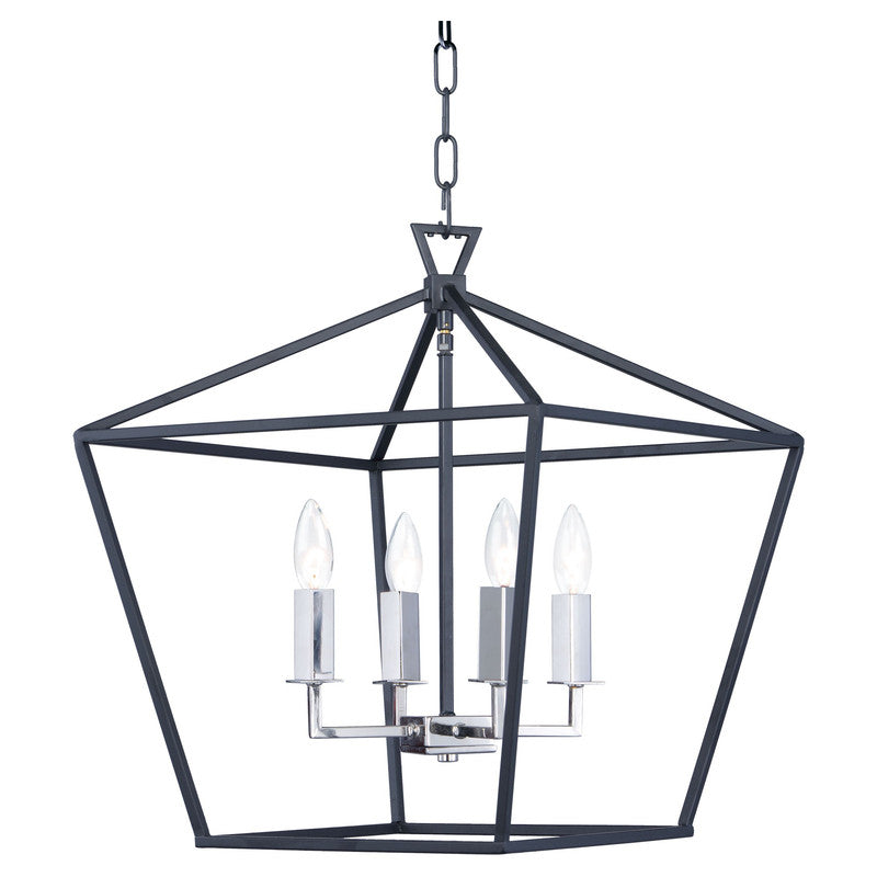 Maxim 25156GLTXB - Abode 4 Light 21" Chandelier