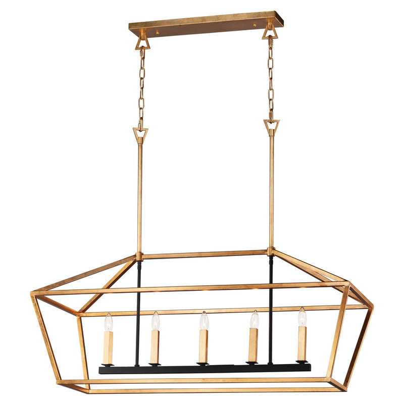 Maxim 25157GLTXB - Abode 5 Light 47" Chandelier