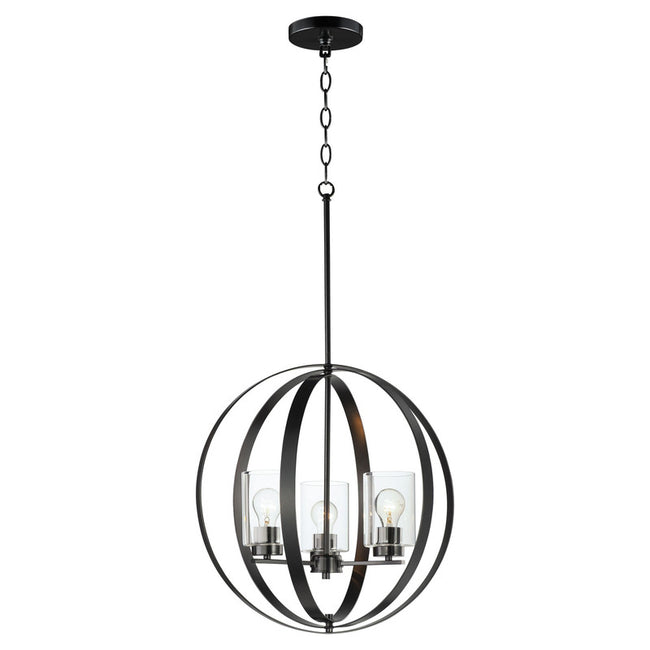 Maxim 25254CLBK - Sentinel 3 Light 21" Pendant