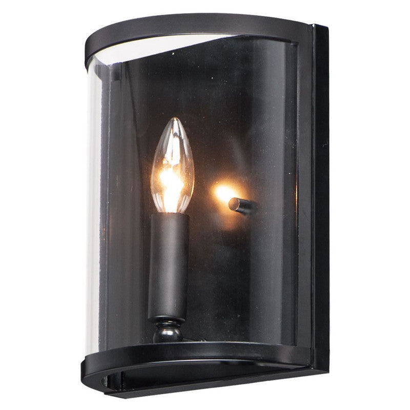 Maxim 25259CLBK - Sentinel 1 Light 10" Wall Sconce