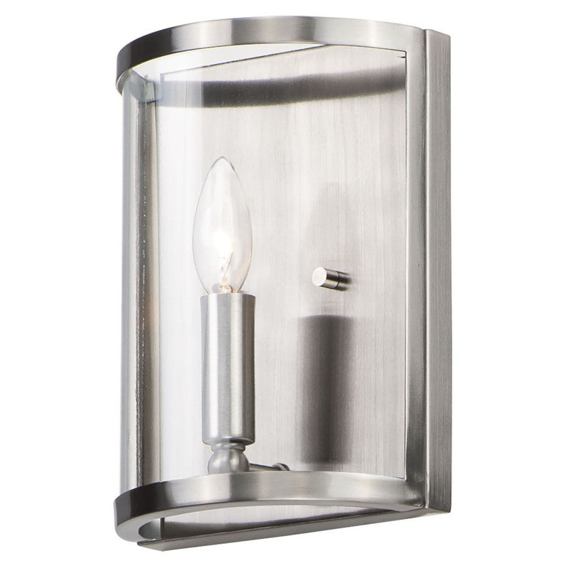 Maxim 25259CLBK - Sentinel 1 Light 10" Wall Sconce
