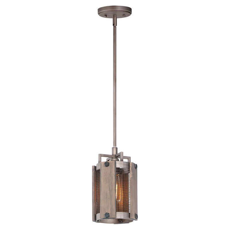 Maxim 25261BWWZ - Outland 1 Light 11" Pendant