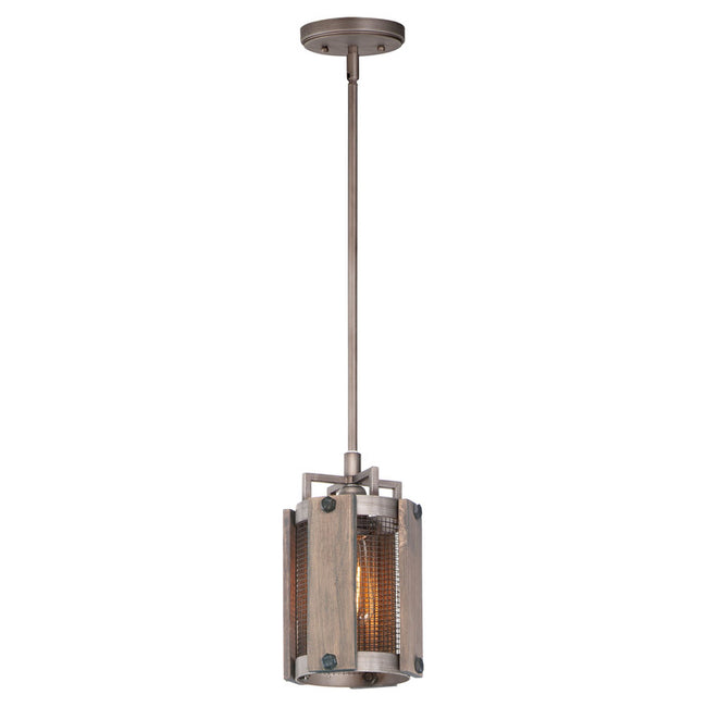 Maxim 25261BWWZ - Outland 1 Light 11" Pendant