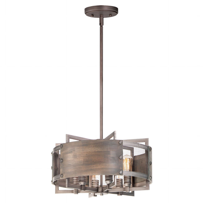 Maxim 25265BWWZ - Outland 6 Light 22" Pendant